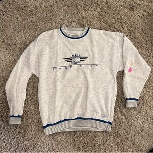 VINTAGE Gear for Sports Ski Park City Crewneck Sweatshirt
